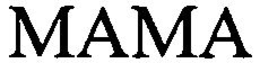 MAMA trademark