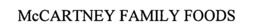 MCCARTNEY FAMILY FOODS trademark