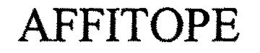 AFFITOPE trademark