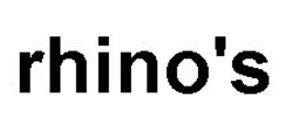 RHINO'S trademark