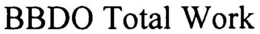 BBDO TOTAL WORK trademark
