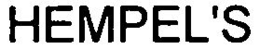 HEMPEL'S trademark