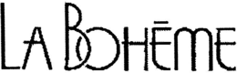 LA BOHÈME trademark