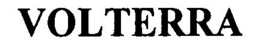 VOLTERRA trademark