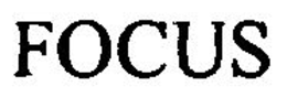 FOCUS trademark