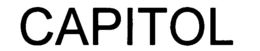 CAPITOL trademark