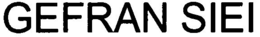 GEFRAN SIEI trademark