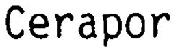 CERAPOR trademark