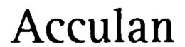 ACCULAN trademark