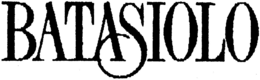 BATASIOLO trademark