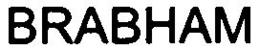 BRABHAM trademark