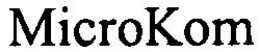 MICROKOM trademark
