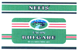 NEFIS FAÇON BULGARE BULGARISCHER ART trademark
