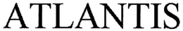 ATLANTIS trademark