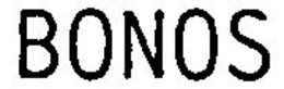 BONOS trademark