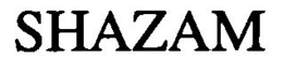 SHAZAM trademark