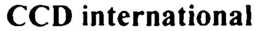 CCD INTERNATIONAL trademark