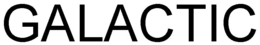 GALACTIC trademark