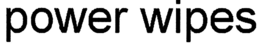 POWER WIPES trademark