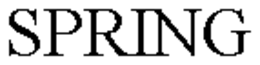 SPRING trademark