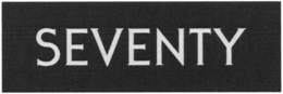 SEVENTY trademark