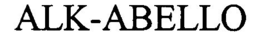 ALK-ABELLO trademark