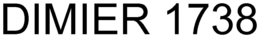 DIMIER 1738 trademark