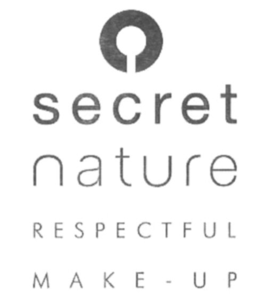 SECRET NATURE RESPECTFUL MAKE-UP trademark