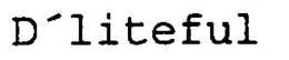 D'LITEFUL trademark