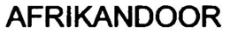 AFRIKANDOOR trademark