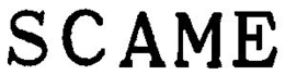 SCAME trademark