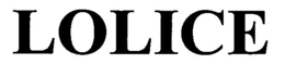 LOLICE trademark