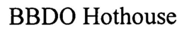 BBDO HOTHOUSE trademark