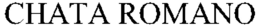 CHATA ROMANO trademark