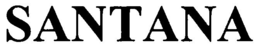SANTANA trademark