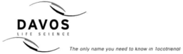 DAVOS LIFE SCIENCE THE ONLY NAME YOU NEED TO KNOW IN TOCOTRIENOL trademark