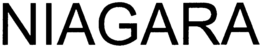 NIAGARA trademark