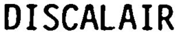 DISCALAIR trademark