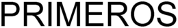 PRIMEROS trademark