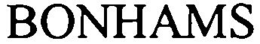 BONHAMS trademark