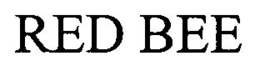 RED BEE trademark