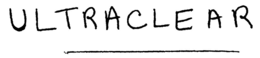 ULTRACLEAR trademark