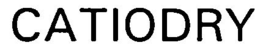CATIODRY trademark