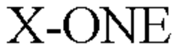 X-ONE trademark
