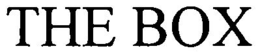 THE BOX trademark