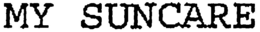 MY SUNCARE trademark