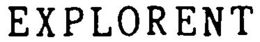 EXPLORENT trademark