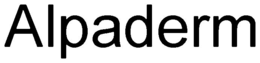 ALPADERM trademark