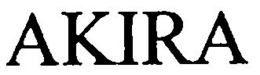 AKIRA trademark