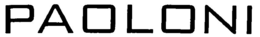 PAOLONI trademark